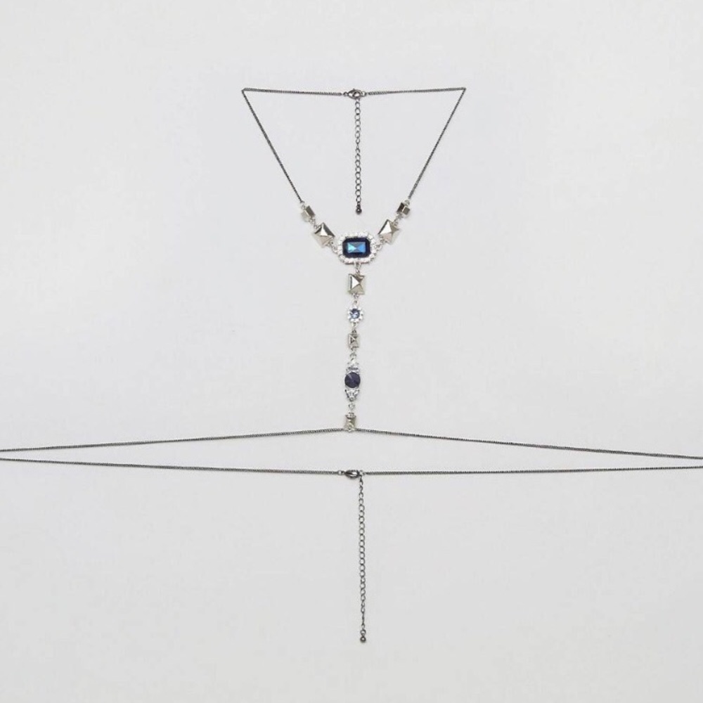 New with box Asos body chain
